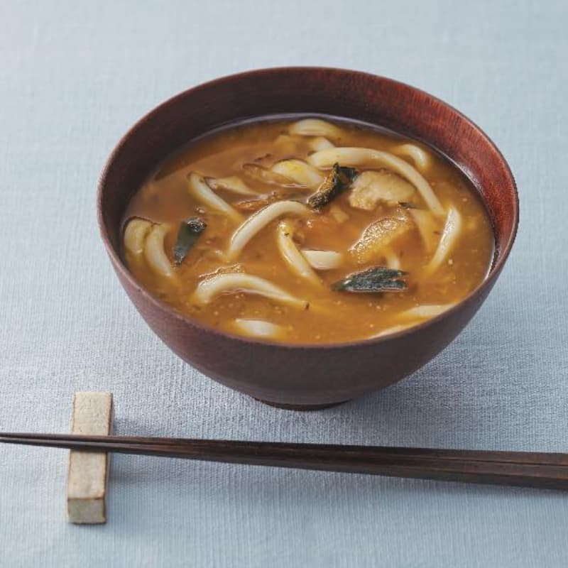 かぼちゃのほうとう風スープ